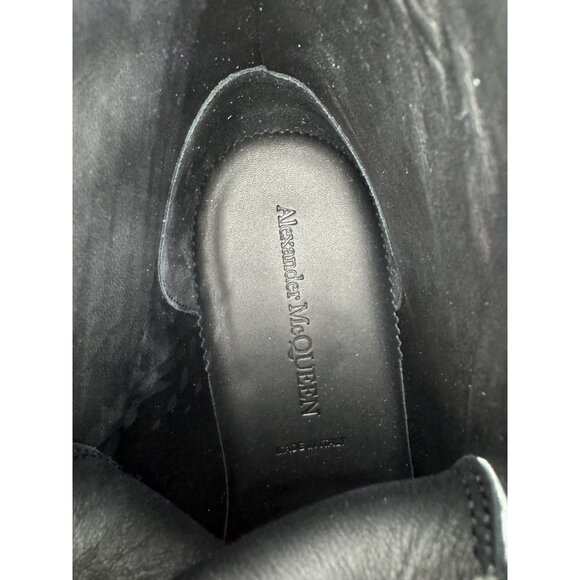 Alexander McQueen Tread Slick Boot Graffiti Optic White US 11 - Picture 11 of 11